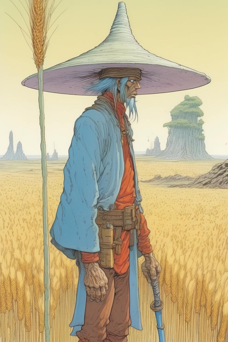 00430-289229504-_lora_Moebius (Jean Giraud) Style_1_Moebius (Jean Giraud) Style - Craft an artwork of Zeb, a tall and strong human farmer with t.png